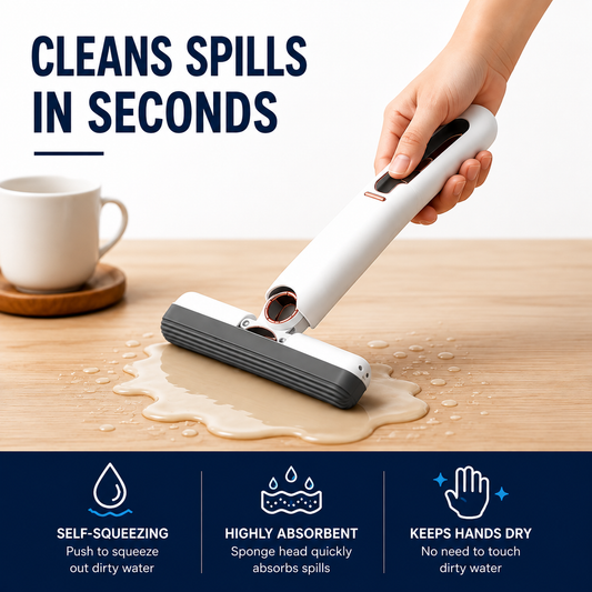 Mini Self-Squeezing Cleaning Mop
