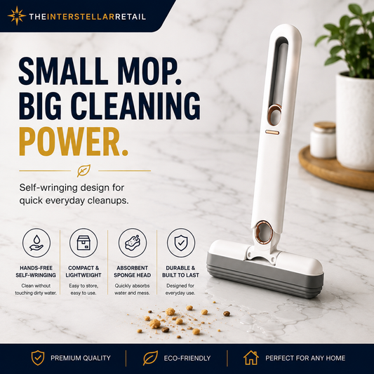 Mini Self-Squeezing Cleaning Mop